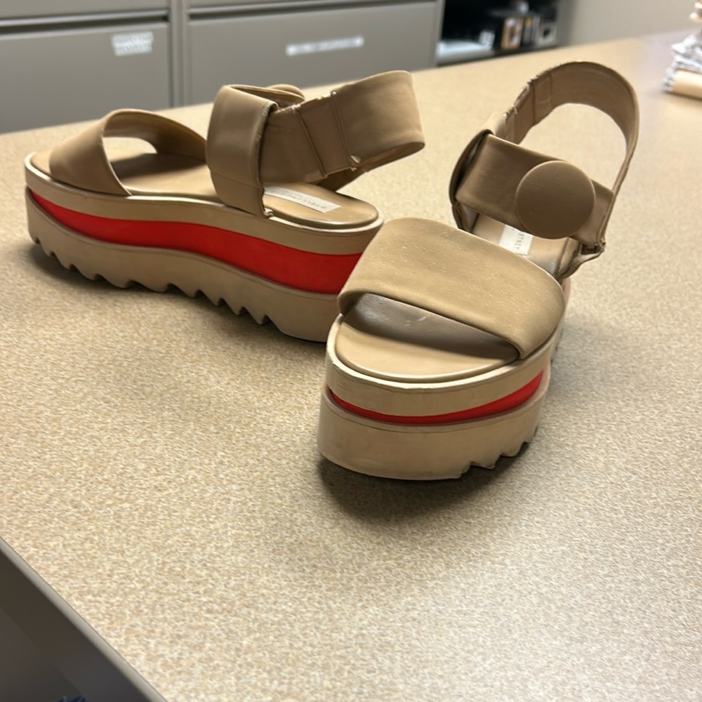 Stella McCartney platforms, size 7
